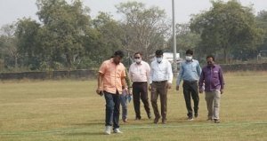 सेक्टर 09 का ग्राउंड फुटबाल खिलाडिय़ों के लिये हुआ तैयार, शीघ्र कर सकेंगे मुकाबले, दिन के अलावा रात्रि में भी होगी मैच