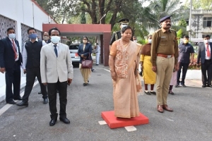 प्रदेश की राज्यपाल  अनुसुइया उइके पहुंचीं धमतरी