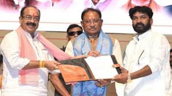 तिलहन फसलों को बढ़ावा देने में छत्तीसगढ़ तेलघानी विकास बोर्ड एवं साहू समाज की अहम भूमिका : मुख्यमंत्री  विष्णु देव साय