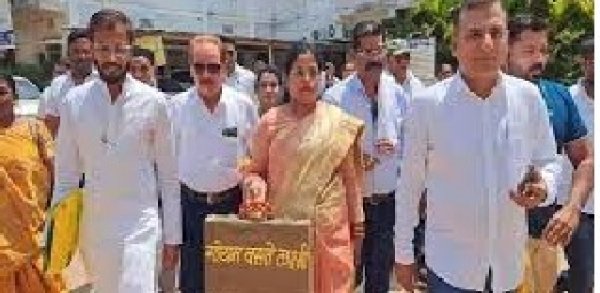 राजनांदगांव के पत्रकार लेखन में ही नहीं सेवा में भी आगे हैं  महापौर हेमा देशमुख