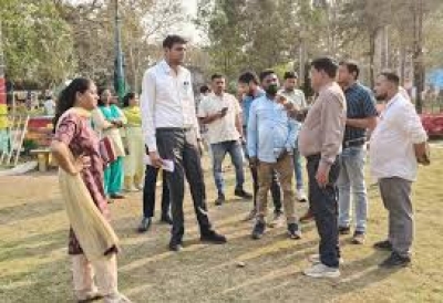 राजेंद्र पार्क महकेगा रंग-बिरंगे पुष्पों की खुशबू से, 14 फरवरी को सजेगा भव्य फ्लावर शो का मंच