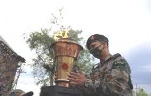 स्वर्णिम विजय मशाल यात्रा आज पहुंच रही है कांकेर