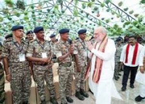 केंद्रीय गृह एवं सहकारिता मंत्री  अमित शाह ने आज छत्तीसगढ़ के नवा रायपुर में सुरक्षा बलों के जवानों के साथ संवाद किया