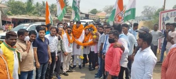 ?माँ दंतेश्वरी के पावनधरा में पधारे प्रदेश अध्यक्ष कोको पाड़ी ,दंतेवाड़ा युवा कांग्रेस ने किया भव्य स्वागत..