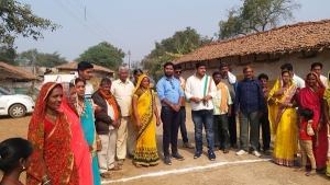 बुंदेलीखुर्द में महिला समूह द्वारा खेल प्रतियोगिता आयोजित