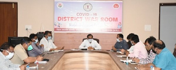 हॉस्पिटल से डिस्चार्ज कोरोना संक्रमित मरीज के स्वस्थ होने के बाद भी घर नहीं जाने पर होगी कार्रवाई : कलेक्टर