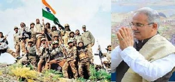 मुख्यमंत्री ने कारगिल विजय दिवस पर शहीद जवानों को दी श्रद्धांजलि