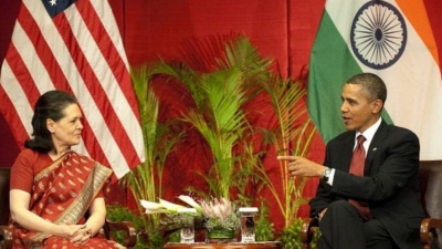 ओबामा " प्रोमिस लैंड " से सोनिया गांधी पर क्या लिखा है?