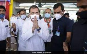 राहुल गांधी आज गोवा में, कांग्रेस के सभी उम्मीदवार लेंगे 'वफादारी की प्रतिज्ञा'