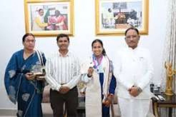 ज्ञानेश्वरी की उपलब्धि पूरे छत्तीसगढ़ का गौरव, बेटियों और युवाओं के लिए प्रेरणा : मुख्यमंत्री साय