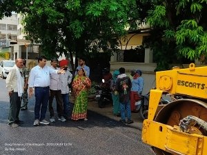 सड़क डामरीकरण कार्य को लेकर किसी भी प्रकार की शिकायत नहीं आनी चाहिए:महापौर बाकलीवाल