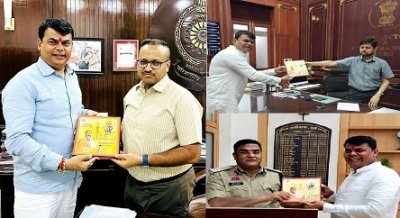 शिवमय होगा भिलाई: शिव महापुराण कथा का शुभारंभ 30 जुलाई से, आईजी, कलेक्टर और एसपी को ससम्मान आमंत्रण