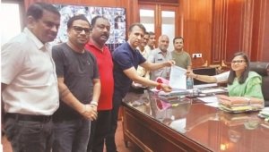 कलेक्टर से मिला भिलाई चेम्बर का प्रतिनिधि मंडल, सुपेला अंडरब्रिज जल्द शुरू करने रखी मांग