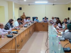 निगम एमआईसी की बैठक  महापौर की अध्यक्षता में सम्पन्न,टैक्स वसूली बढ़ाने पर जोर,निर्माण कार्यों को मिली स्वीकृति,चालू वर्ष की संपत्तिकर जमा करने पर छूट देने प्रस्ताव पारित: