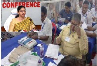 मुख्य निर्वाचन पदाधिकारी ने मतगणना केंद्रों में पासधारी अभ्यर्थियों, निर्वाचन व मतगणना अभिकर्ताओं के लिए आवश्यक व्यवस्था सुनिश्चित करने के दिए निर्देश
