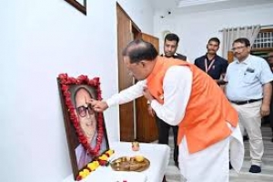 कुशाभाऊ ठाकरे जी का संपूर्ण जीवन राष्ट्रहित के लिए रहा समर्पित - मुख्यमंत्री साय