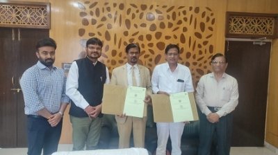 छत्तीसगढ़ स्वामी विवेकानंद तकनीकी विश्वविद्यालय भिलाई एवं पं. दीन दयाल उपाध्याय स्मृति स्वास्थ्य विज्ञान एवं आयुष विश्वविद्यालय छत्तीसगढ़ के मध्य शैक्षणिक अनुबंध