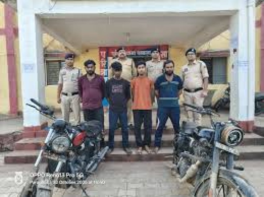 जांजगीर-चांपा के कोटमीसोनार में हत्या का खुलासा, चार आरोपी गिरफ्तार