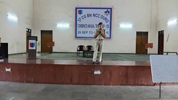 37 सीजी बटालियन एनसीसी दुर्ग का संयुक्त वार्षिक प्रशिक्षण शिविर लखोली में प्रारंभ – 401 कैडेट्स हुए शामिल