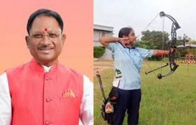 मुख्यमंत्री विष्णुदेव साय ने दी नवलीन को बधाई – कहा, छत्तीसगढ़ की उभरती प्रतिभा को मिलेगा हरसंभव सहयोग