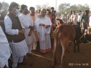 गौ माता की सेवा सम्मान का कार्य - डॉ महंत