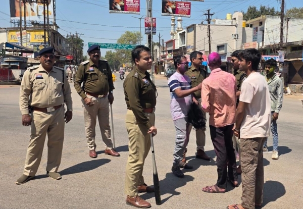 कड़े सुरक्षा इंतजामों के बीच धमतरी में शांतिपूर्ण संपन्न हुई होली