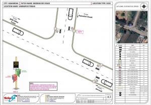 शहर में ट्रैफिक व्यवस्था में बड़ा बदलाव ,अब हर चौराहे पर कैमरे, नियम तोड़ते ही ऑनलाइन कटेगा चालान