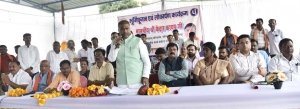 मंत्री केदार कश्यप ने किया 80 लाख रुपए से ज्यादा लागत के 10 विकास कार्यों का भूमिपूजन
