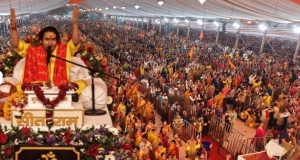 भिलाई जयंती स्टेडियम में श्री हनुमंत कथा: 'अभी नहीं तो कभी नहीं&Oacute; का उद्घोष, हिंदू एकता से बनेगा हिंदू राष्ट्र!