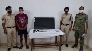 आई0पी0एल0 के मैच में चल रहे सट्टा पर कोतवाली पुलिस की कार्यवाही