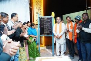 रिसाली में विधायक ललित चंद्राकर ने विद्युतीकरण कार्य का किया लोकार्पण