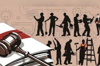 श्रमिक महासम्मेलन में निर्धारित मानकों का पालन,अनुबंधित दरों पर विभाग ने कराया कार्य