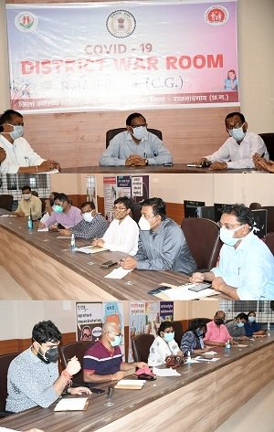 फ्रंट लाईन वर्कर वैक्सीनेशन से हो रहे सुरक्षित : कलेक्टर