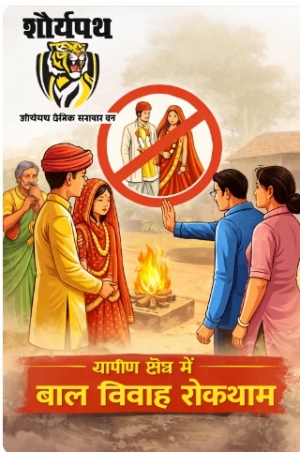 महिला एवं बाल विकास विभाग की तत्परता से ग्राम कचांदुर में बाल विवाह रोका गया