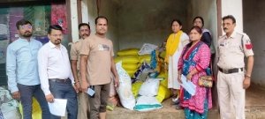 उर्वरक की कालाबाजारी करने वालों पर की गई कार्रवाई