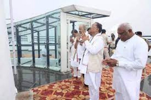 गिरौदपुरी मेला में शामिल हुए मुख्यमंत्री श्री विष्णु देव साय