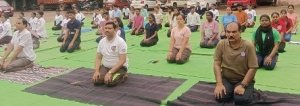 हेमचंद यादव विश्वविद्यालय में योग दिवस पर विशेष आयोजन कुलपति प्रो. संजय तिवारी बोले – योग को बनाएँ जीवन का अभिन्न अंग