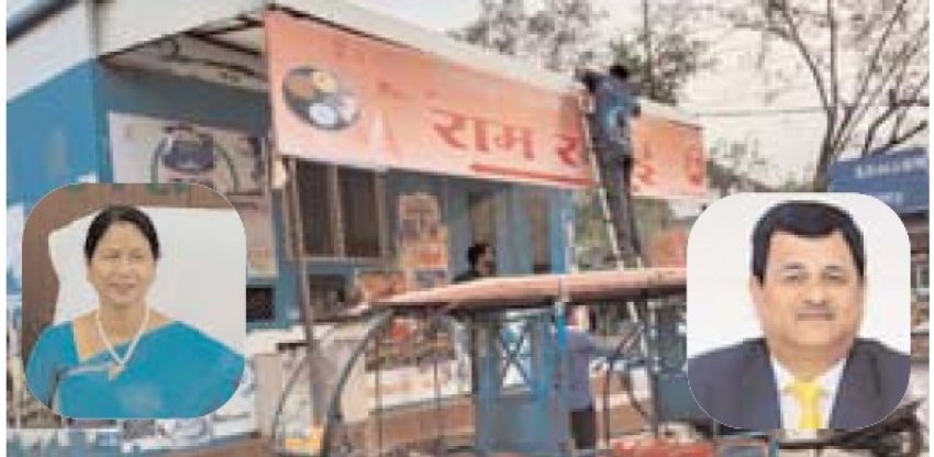 महापौर बाघमार का महा सफाई अभियान में क्या भाजपा नेताओ को छुट ?