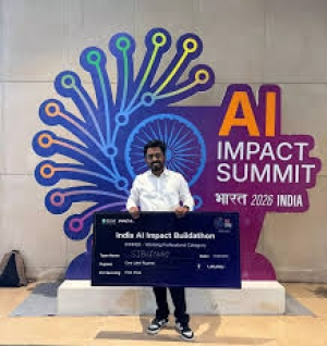 AI की दुनिया में राष्ट्रीय मंच पर लहराया छत्तीसगढ़ का परचम : इंडिया ्रढ्ढ इंपैक्ट बिल्डथॉन में रायपुर के अनुराग मानिक और आस्था मानिक ने हासिल किया प्रथम स्थान