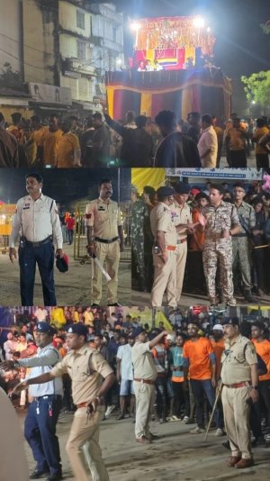 बस्तर दशहरा की जिम्मेदारी बड़ी, सुरक्षा के लिए बस्तर पुलिस मुस्तैदी से खड़ी
