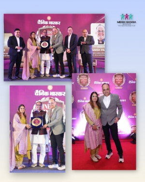 दुर्ग के उद्योगपति मनीष पारख प्राइड ऑफ इंडिया 2025-26 से अलंकृत, मेघ गंगा ग्रुप के सामाजिक सरोकारों को मिला राष्ट्रीय सम्मान