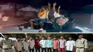 हवालात से निकले, सड़क पर दिखाया दम...  सोशल मीडिया ने पहुंचा दिया फि र थाने